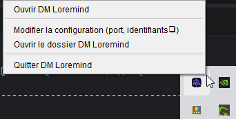 systray DM Loremind